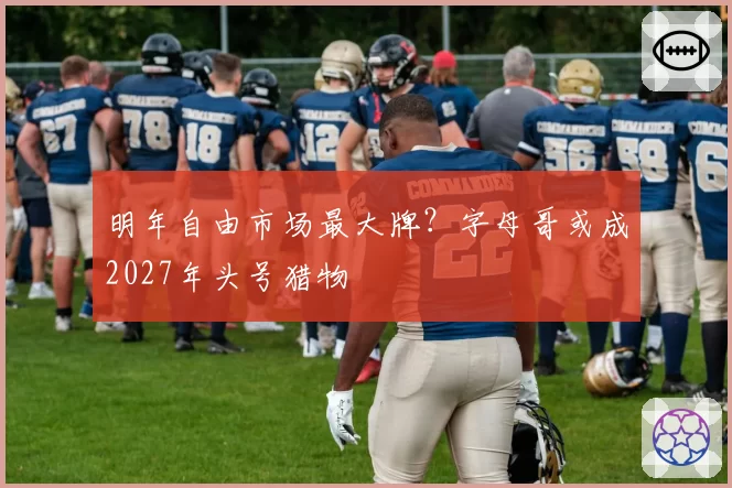 明年自由市场最大牌?字母哥或成2027年头号猎物